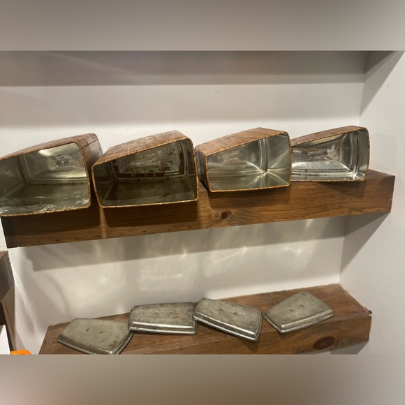 Vintage Mid Century Canister Set of 4 Coffee Tea Flour Sugar - Picture 8 of 10